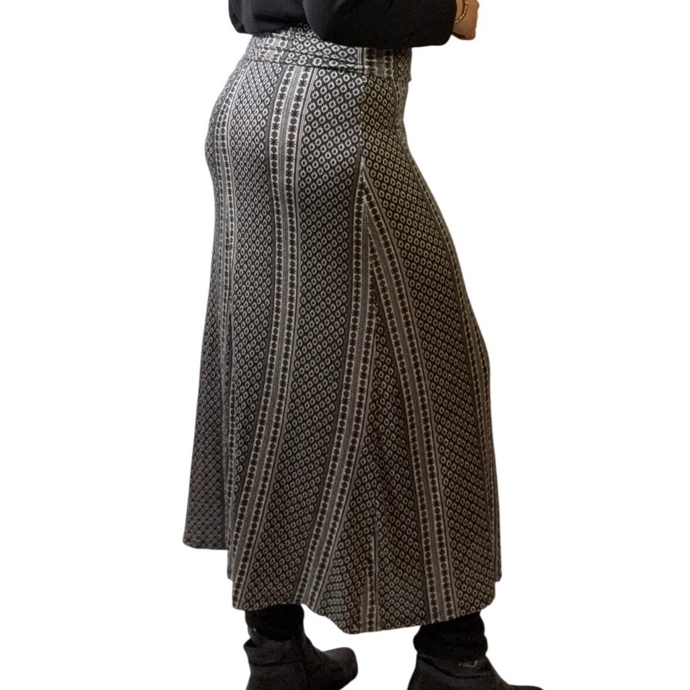 American Rag Ethnic Chic Maxi Skirt Geometric Print High Waist Size S - Picture 4 of 9